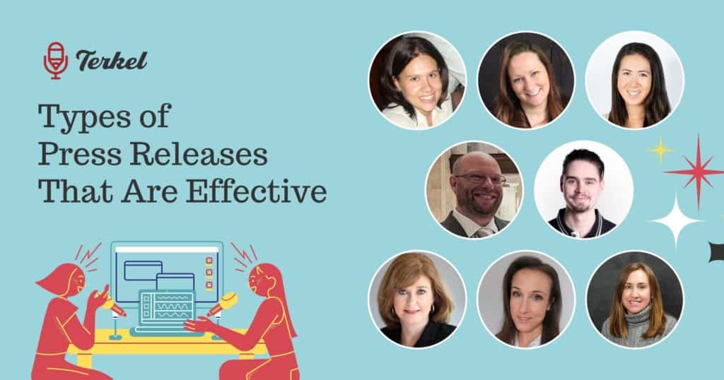 Types of Press Releases That Are Effective