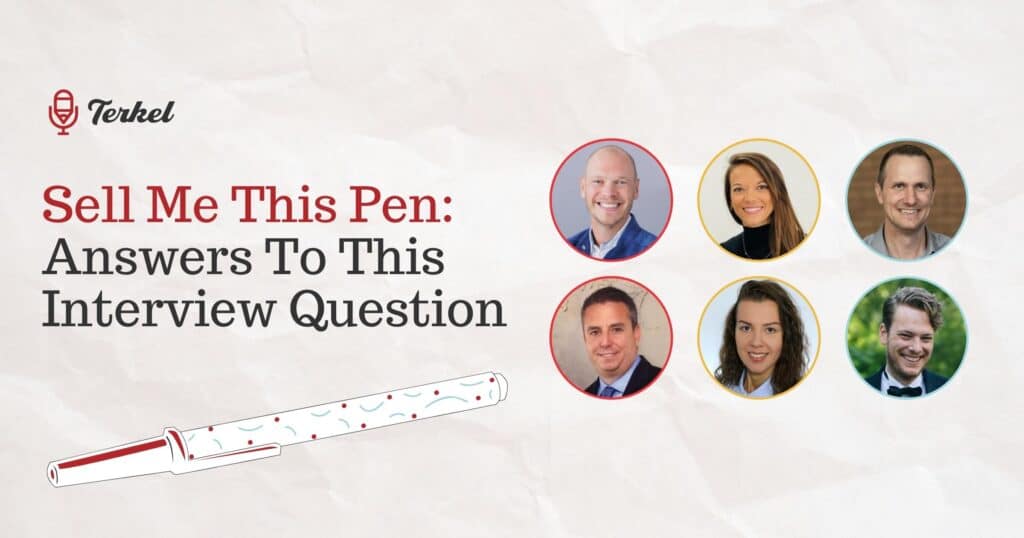 sell me this pen interview question